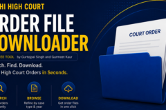 Delhi High Court Order file downloader